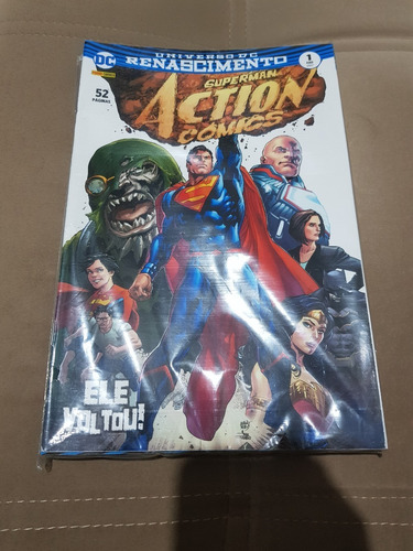 Action Comics Renascimento Mensal Panini 1 A 7 - Dc Comics