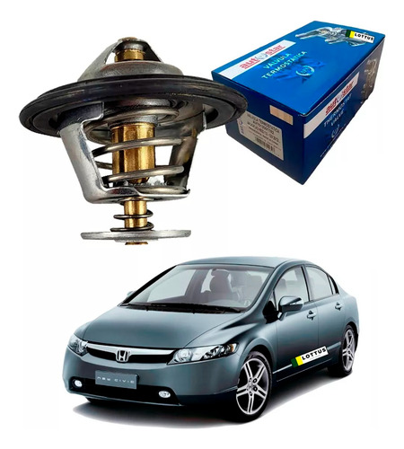 Válvula Termostática Honda Civic 1.8 16v Flex 08 09 10 11 12