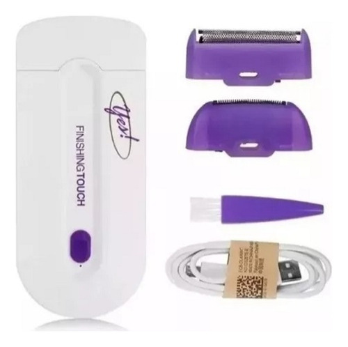 Depilador Led 2en1 Quita Vello Facial Piernas Brazos Indolor
