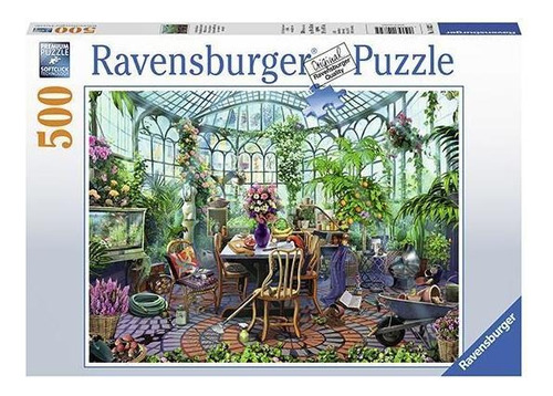  Puzzle Ravensburger - Invernadero De Madrugada - 500 Piezas