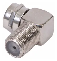 Comprar Conector coaxial de 5 piezas para hembra coaxial de 90 grados en L