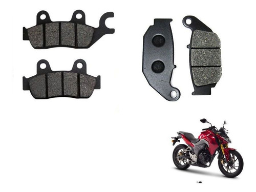 Balatas Delanteras Y Traseras Cb190 190r Honda  