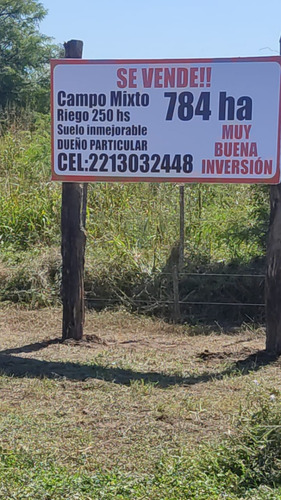Campo Mixto De 784 Ha En Fernandez, Santiago Del Estero