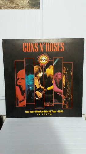 Lp Guns N´roses Use Your Illusion Word Tour - 1992 In Tokyo