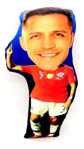 Cojin Mini Alexis Sanchez Chile