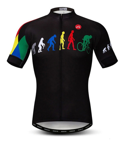 Jersey Evolution Reflejante Ciclismo Bici Ruta Bmx Deporte