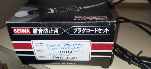 Cables Bujias Araya-baby-sapito 1.6-1.8 Full Inyect.=30$