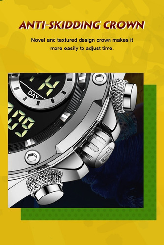 Naviforce Luxury Sport Cronógrafo Relojes De Cuero Para Homb