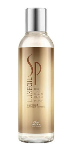 Shampo Wella Luxeoil 200ml Sp Keratin Protect