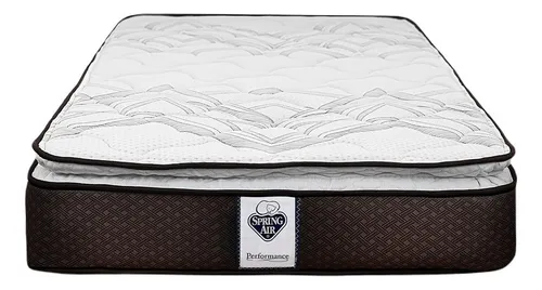comprar Colchón King Size Alta Tecnología De Resortes Spring Air Con Pillow Top Super Value.