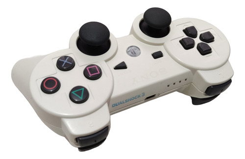 Control Mando Joystick Ps3 Playstation 3 Dualshock Original Blanco Original (Reacondicionado)
