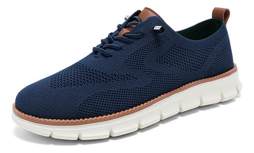 Zapatillas De Hombre Con Cordones, Cómodas Y Elegantes