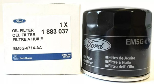 Filtro Aceite Ford Fiesta Focus Ranger Ecosport