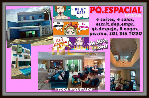 Imagem 1 de 15 de Residencia Fino Trato!! Pq.espacial - 595