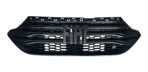 Grade Frontal Parachoque Strada Nova 2021/... Original Preto