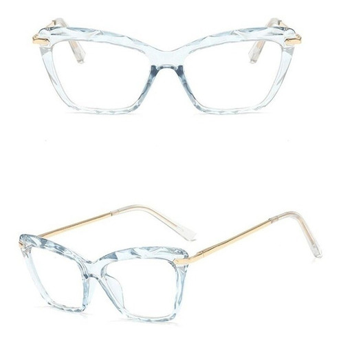 O Gafas Marco Montura Lente Formulado Vintage Mujer