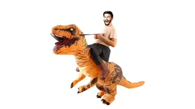 Disfraz de Dinosaurio Inflable Jinete