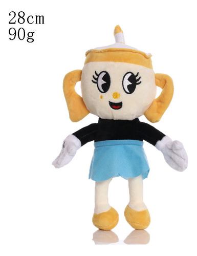 8pcs Cuphead Mugman Peluche Muñeca Juguete Cumpleaño Regalo
