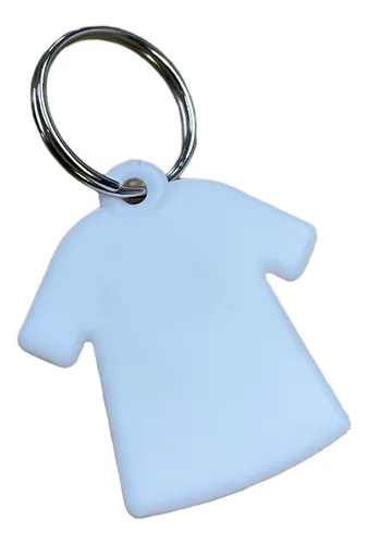 comprar Llavero Camiseta Sublimable Plástico Polímero 100 Unidades