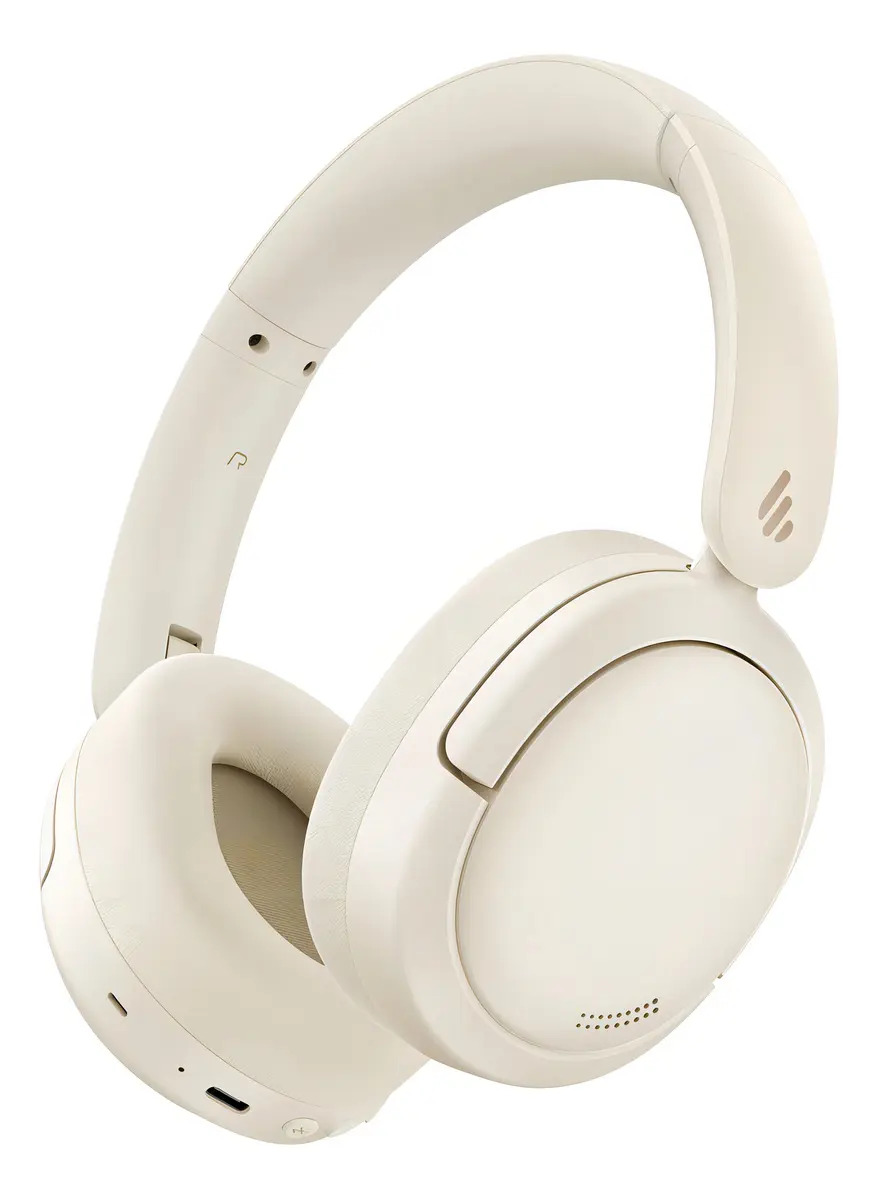 Auriculares Edifier W800BT Pro Over-ear Inalámbricos con Cancelación de Ruido -44dB, Marfil