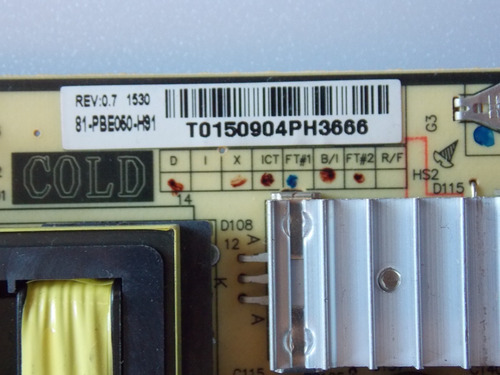 Tcl 55d2730 Fuente: Shg5504b-101h Techsoporte (Usado)