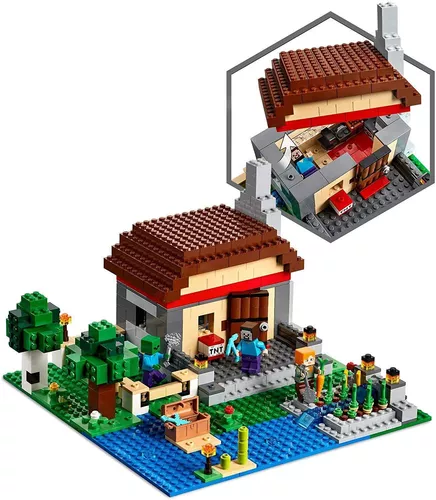 Lego Minecraft - A Casa da Árvore Moderna - 909 peças - Lego na