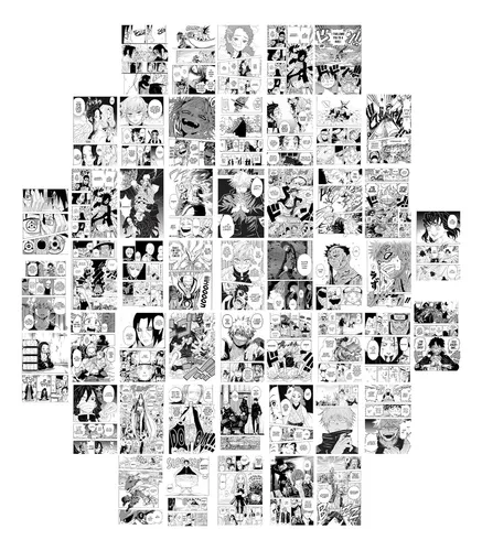 comprar Pegatinas De Pared Calcomanías Pegatina De Anime Blanc...