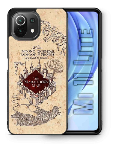 Funda Xiaomi Mi 11 Lite Mapa Del Merodeador Harry Potter Tpu