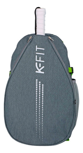 Mochila De Pádel Niño Lucio Gris K-fit