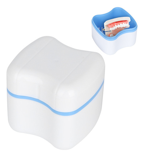 Caja De Almacenamiento De Dientes Postizos Para Dentaduras P