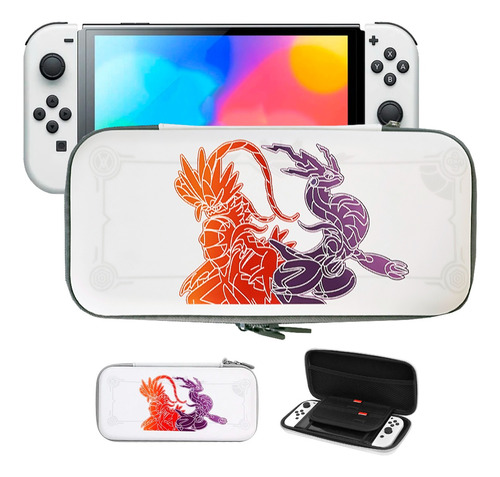 Estuche Case Nintendo Switch Oled Pokémon Maleta