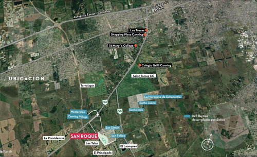 Imagen 7 de 8 de Oportunidad Lote Financiado Barrio San Roque Canning Village Barrio Con Laguna