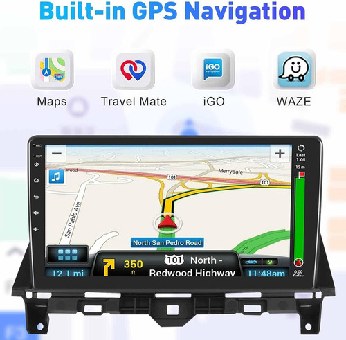 2008 - 2011 Honda Accord Radio Android 10 Car Estéreo