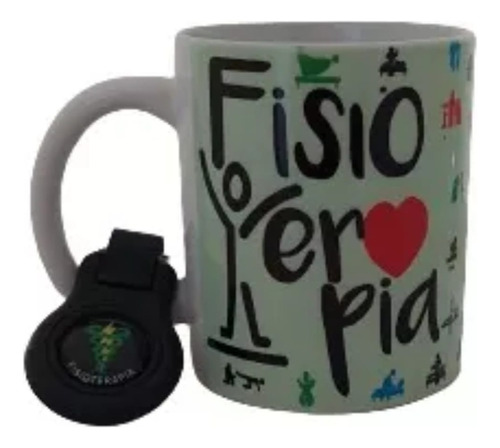 Kit Caneca E Chaveiro Personalizado Fisioterapia