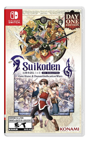 Suikoden I & Ii Hd Remastered Day One Edition Switch