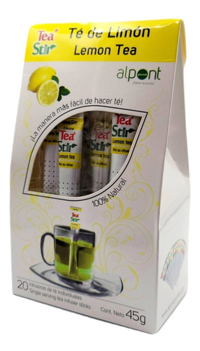 Alpont Tea Stir Té De Limón, 45 G