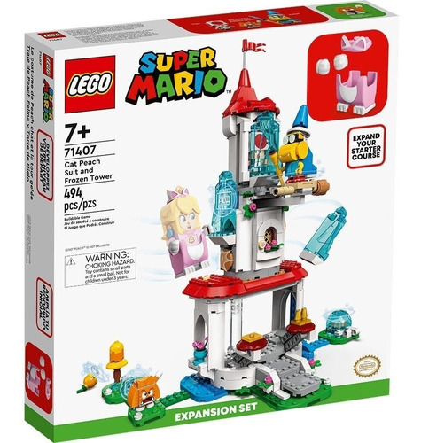 Lego® Super Mario : Cat Peach Suit & Frozen Tower  #71407 