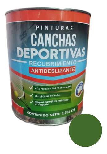 Pintura Para Cancha Deportiva Color Verde