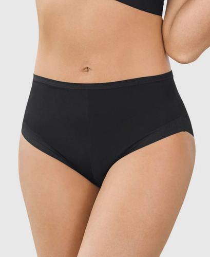 Leonisa Calzón Clásico Talla L Color Negro 012499