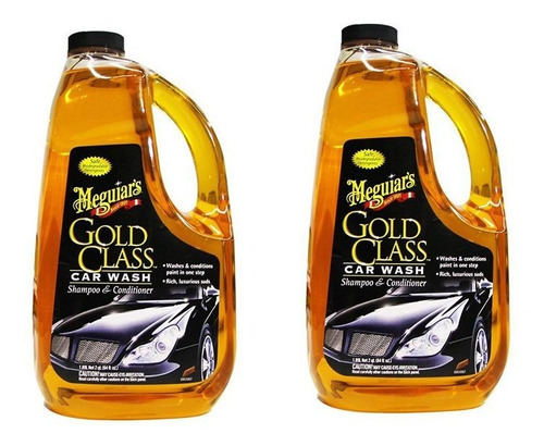 Meguiars G7164 Gold Class Champú Y Acondicionador Hfsrq, 2 U