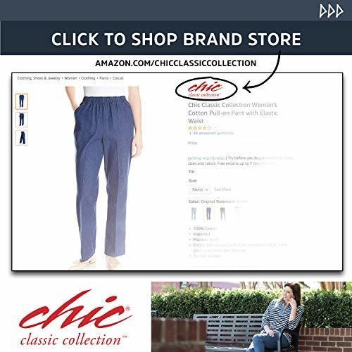 Elegante Coleccion Clasica Pantalon Con Cintura Elastica De