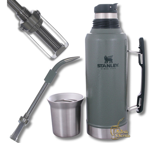 Kit Mate System *original* - Termo, Bombilla Resorte, Yerba