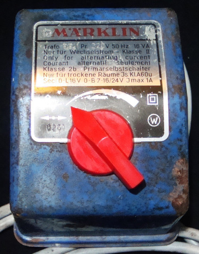 Imagen 1 de 3 de Marklin Transformador 6511 Para Reparar 10637