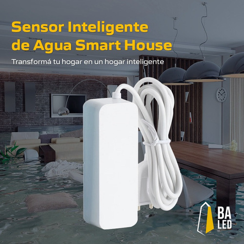 Imagen 6 de 10 de Sensor Inteligente Control Agua Smart House Dm-24 Domotica