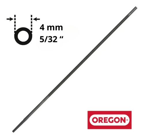 Lima Pra Corrente De Motosserra Oregon 5/32'' 4,0mm Kit C/3