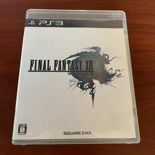 Final Fantasy Xiii Japonés Original Con Carátula Foil