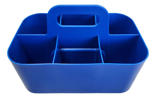 Organizador De Plástico Apilable Con Asa 6 Compartimentos Pa