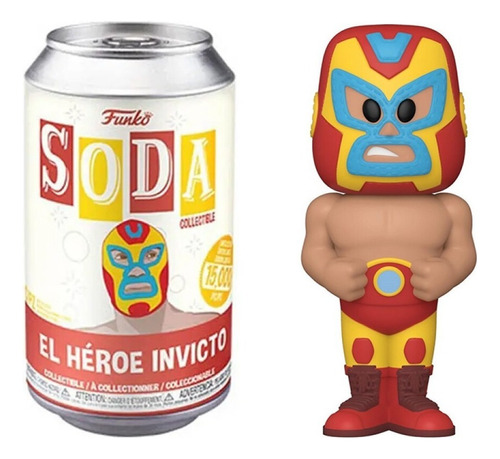 Funko Soda Vinyl - El Heroe Invicto - Xuruguay