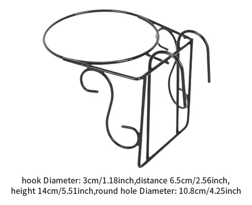 Barandista Soporte De Maceta De La Maceta De La Maceta De