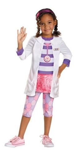 Disfraz Para Niña Doctora Juguete Talla 3-4 Halloween